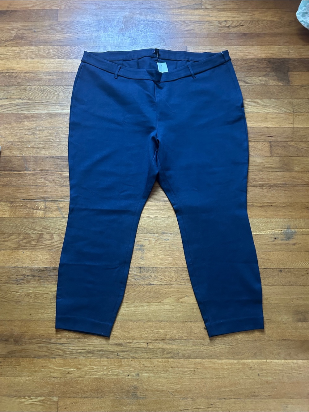 J. Crew Women’s Navy Slim Crop Trousers